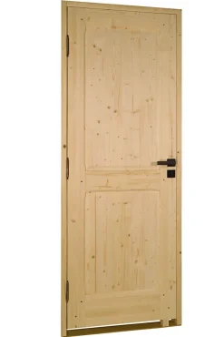 Lynporte Bloc porte bois épicéa ANDROMEDA 2 panneaux 730 droit- Bloc Porte