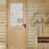Lynporte Bloc Porte<Bloc porte bois épicéa ANDROMEDA 1 vitrage 830 droit