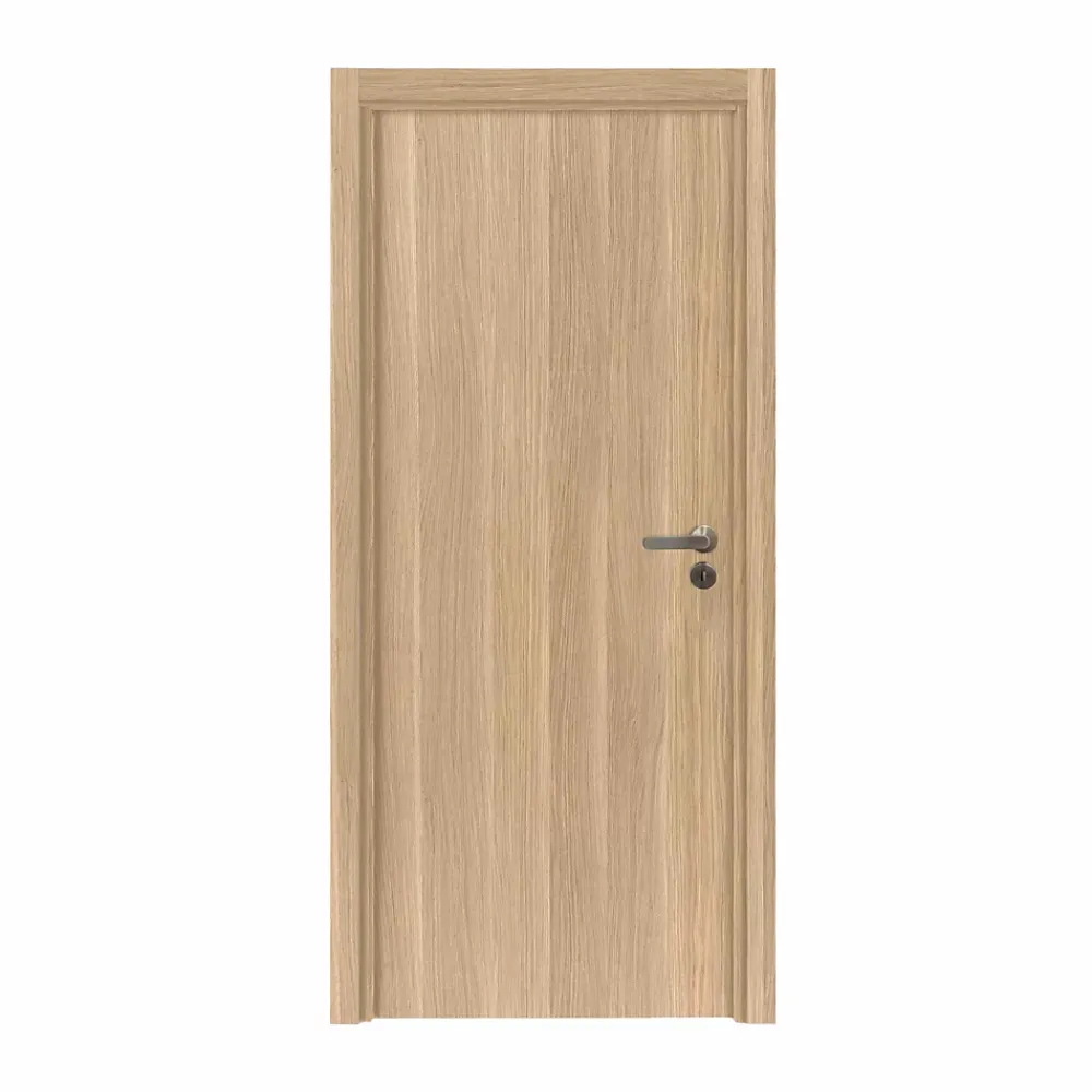 Reivilo Bloc Porte<Bloc porte fin de chantier Matild, chêne brut, réversible, H.204 x l.93 cm