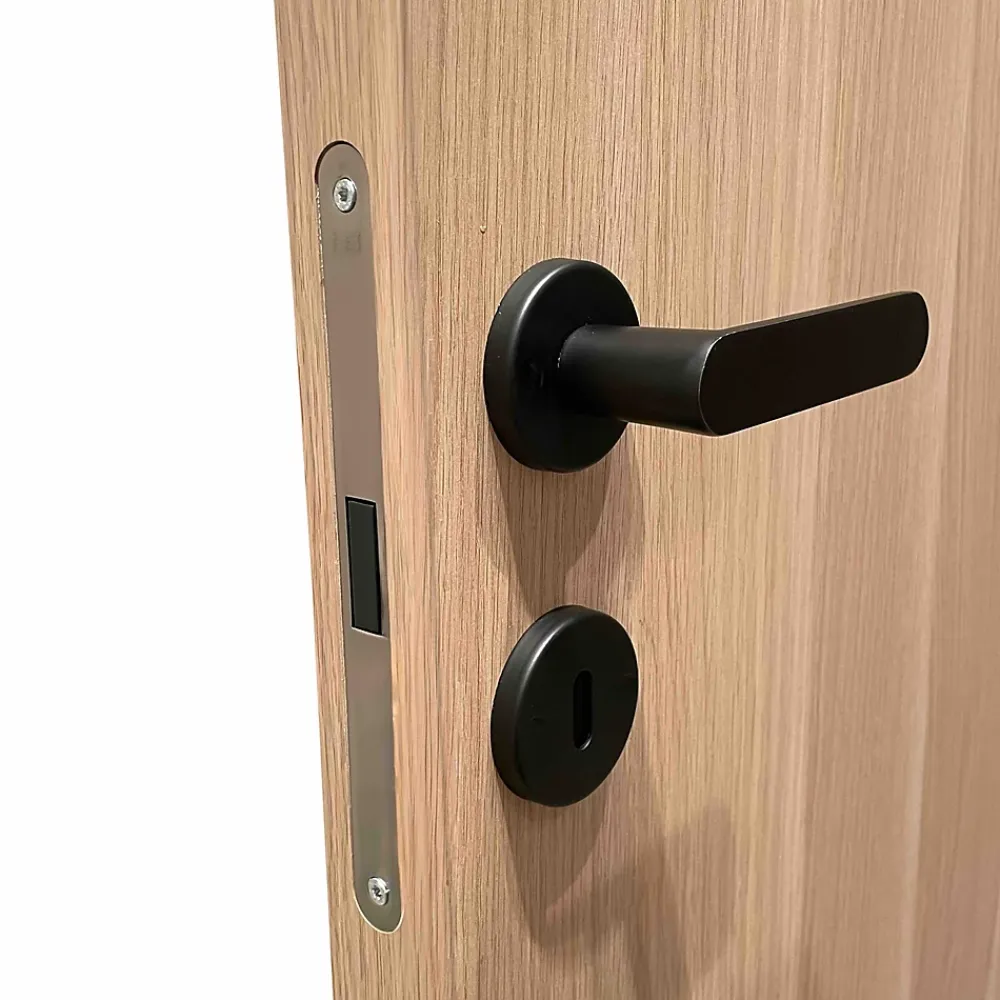 Reivilo Bloc Porte<Bloc porte fin de chantier Matild, chêne brut, réversible, H.204 x l.93 cm