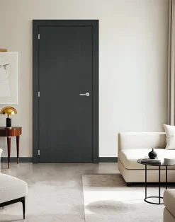 Gd Menuiseries Bloc Porte<Bloc Porte Grey Oak H204 X L73 Côte Tableau P.droite