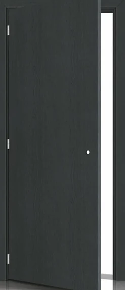 Gd Menuiseries Bloc Porte Grey Oak H204 X L93 Côte Tableau P.droite- Bloc Porte
