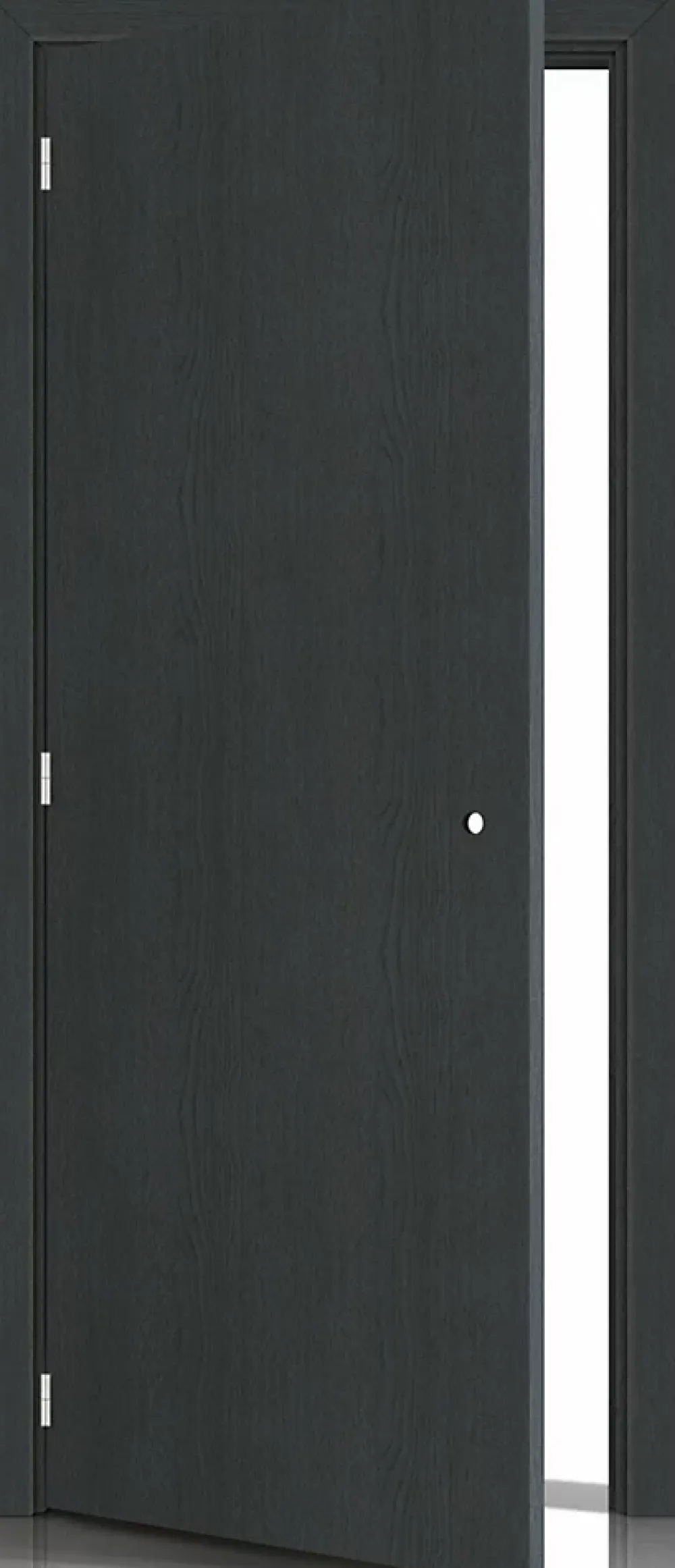 Gd Menuiseries Bloc Porte Grey Oak H204 X L93 Côte Tableau P.droite- Bloc Porte