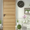 Lynporte Bloc Porte isoplane LYNX 930 gauche en placage bois frêne gris européen- Bloc Porte