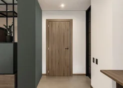 Gd Menuiseries Bloc Porte<Bloc Porte Light Walnut H204 X L73 Côte Tableau P.droite