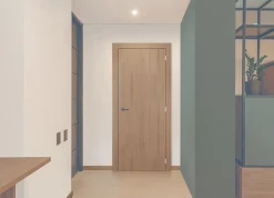 Gd Menuiseries Bloc Porte<Bloc Porte Light Walnut H204 X L83 Côte Tableau P.gauche