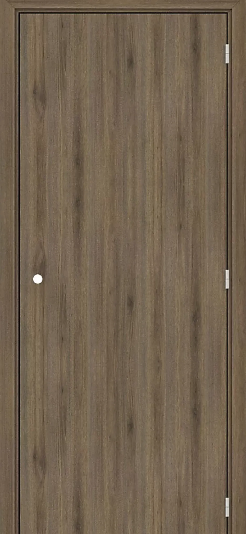 Gd Menuiseries Bloc Porte<Bloc Porte Light Walnut H204 X L73 Côte Tableau P.gauche