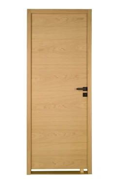 Lynporte Bloc Porte NOE bois chêne européen 2040 mm x 930 mm gauche en huisserie de 92- Bloc Porte