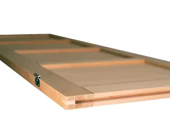 Lynporte Bloc porte NOVA2 4 Panneaux bois hêtre 2040 x 730 Gauche- Bloc Porte