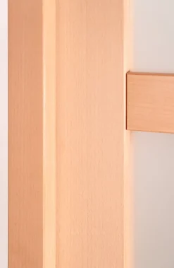 Lynporte Bloc porte NOVA2 4 Vitrages bois hêtre 830 gauche- Bloc Porte