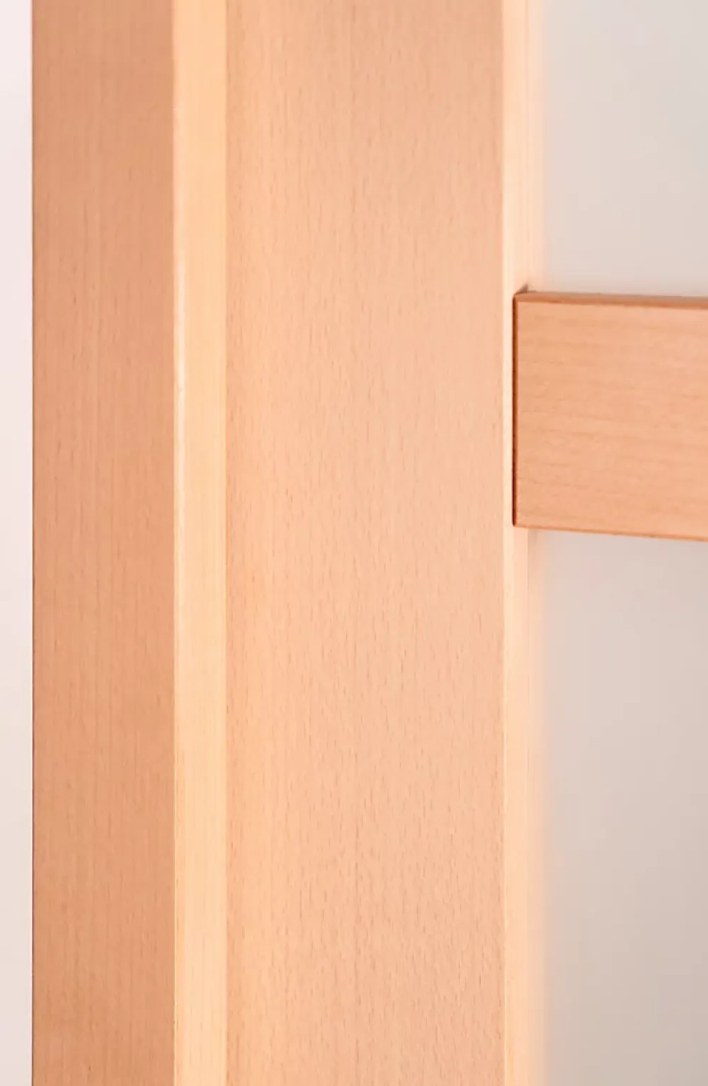Lynporte Bloc porte NOVA2 4 Vitrages bois hêtre 830 gauche- Bloc Porte
