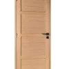 Lynporte Bloc Porte<Bloc porte PARIS 4 Panneaux bois chene 2040x830 Droite