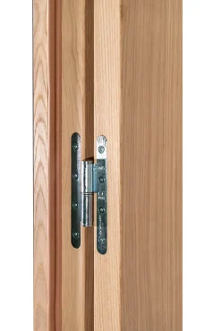 Lynporte Bloc Porte<Bloc porte PARIS 4 Vitrages bois chene 2040x630 Gauche