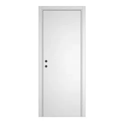 Optimum Bloc Porte PREMIUM Blanc satiné - Réversible et ajustable - L630mm- Bloc Porte