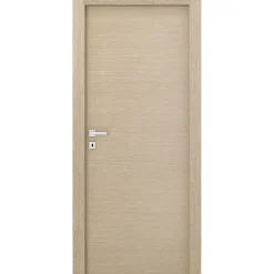 Bloc Porte<Bloc-porte Alexia bois naturel H.204 x l.83 cm, poussant droit