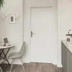 Bloc-porte Alpille blanc H.204 x l.73 cm, réversible- Bloc Porte