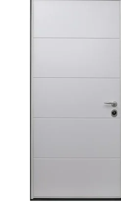 Porte D'Entrée<Bloc-porte blindé haute performance blanc H.210 x l.90 cm, poussant gauche