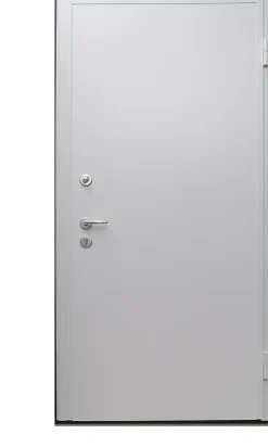 Porte D'Entrée<Bloc-porte blindé haute performance blanc H.210 x l.90 cm, poussant gauche