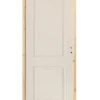 Bloc Porte<Bloc-porte Camargue blanc lisse H.204 x l.83 cm, poussant gauche