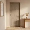 Bloc-porte Camargue effet chêne naturel H.204 x l.73 cm, poussant droit- Bloc Porte
