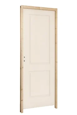 Bloc Porte<Bloc-porte Camargue prépeint H.204 x l.73 cm, poussant droit