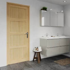 Bloc Porte<Bloc-porte Connemara pin H.204 x l.73 cm, poussant droit