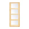 Bloc Porte<Bloc-porte Connemara pin vitré H.204 x l.73 cm, poussant gauche