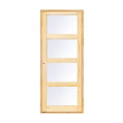 Bloc Porte<Bloc-porte Connemara pin vitré H.204 x l.73 cm, poussant droit