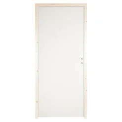 Bloc-porte Exmoor pro blanc H.204 x l.83 cm, poussant gauche- Bloc Porte