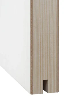 Bloc Porte<Bloc-porte Gravé prépeint H.204 x l.83 cm, poussant gauche