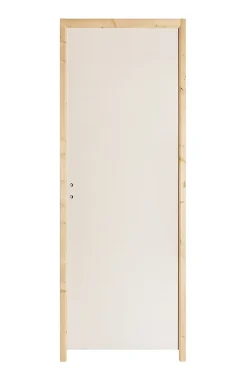 Bloc Porte<Bloc-porte Isoplane prépeint H.204 x l.83 cm, poussant droit