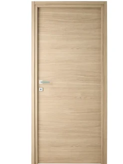 Bloc Porte<Bloc-porte Niméa chêne clair, H.204 x l.83 cm, poussant réversible