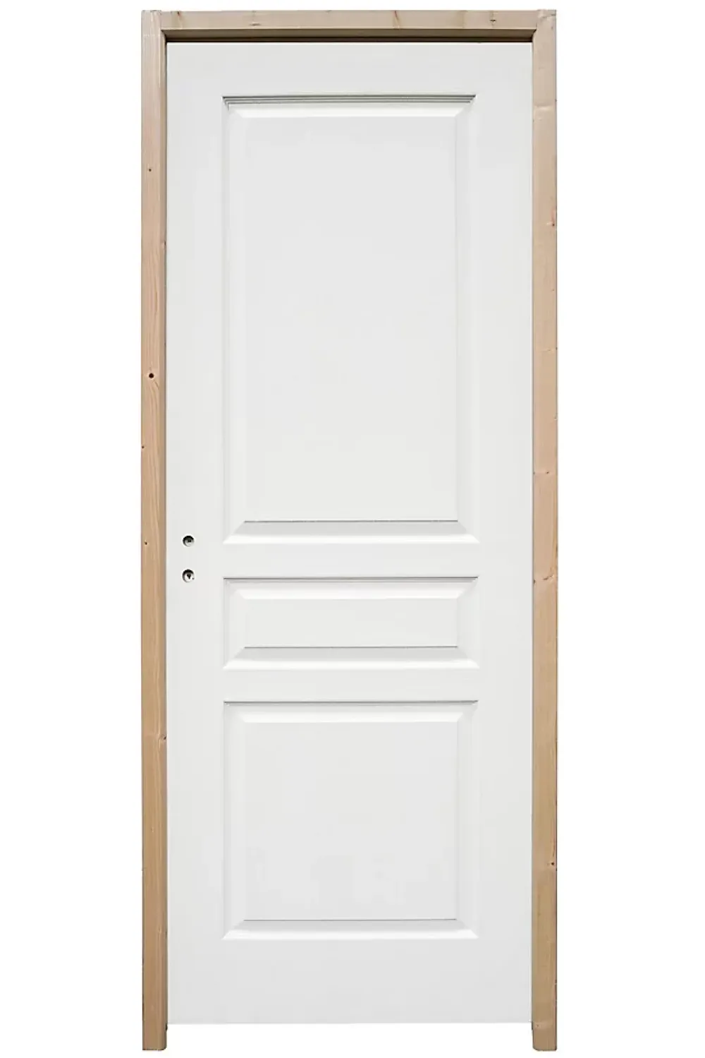 Bloc-porte Ordesa postformé blanc H.204 x l.73 cm, poussant droit- Bloc Porte