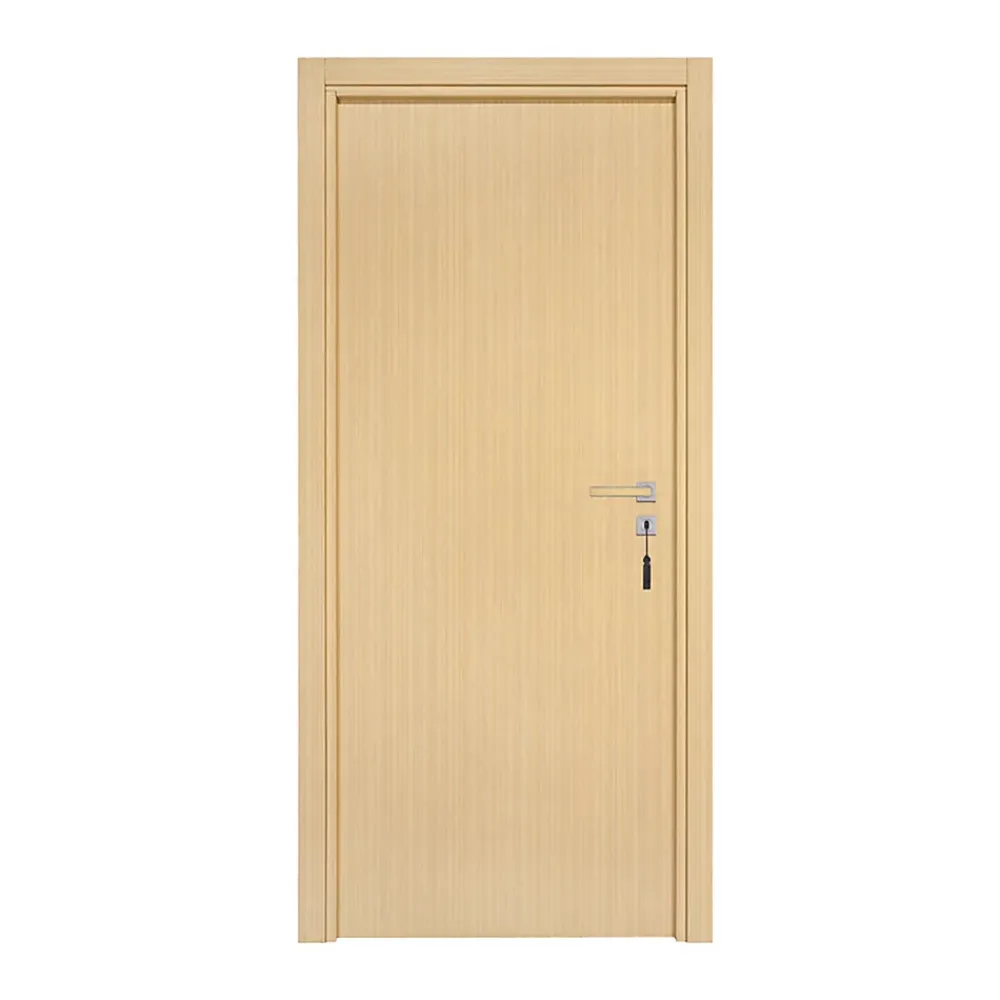 Reivilo Bloc-porte pose fin de chantier Premium Miro, H.204 x l.63 cm, aspect chêne clair, réversible- Bloc Porte
