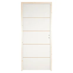 Bloc-porte Slot blanc H.204 x l.73 cm, poussant gauche- Bloc Porte