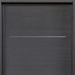 Bloc-porte Triaconta gris H.204 x l.83 cm, poussant droit- Bloc Porte