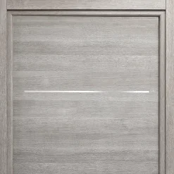 Bloc Porte<Bloc-porte Triaconta gris clair H.204 x l.73 cm, poussant gauche