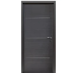Bloc-porte Triaconta gris H.204 x l.83 cm, poussant gauche- Bloc Porte