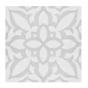Pegane Mosaïque Pour Pièce À Vivre|Mosaïque Pour Wc<Boite de 24 Carreaux de ciment véritable 0,96m2 /Carreaux de ciment artisanaux pour sol et mur coloris gris - l.20 x L.20 cm