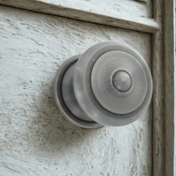Secury-T Poignée De Porte Extérieure<Bouton Boule de porte d'entrée rustique argent antique