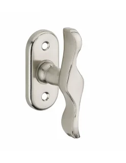 Thirard Bouton de fenêtre Selene, nickelé satiné -- Poignée De Fenêtre