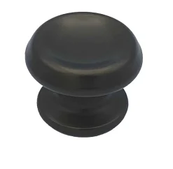 Hardwarexchange Poignée De Porte<Bouton tirant de porte fixe D60 mm en aluminium Marron foncé - breveté