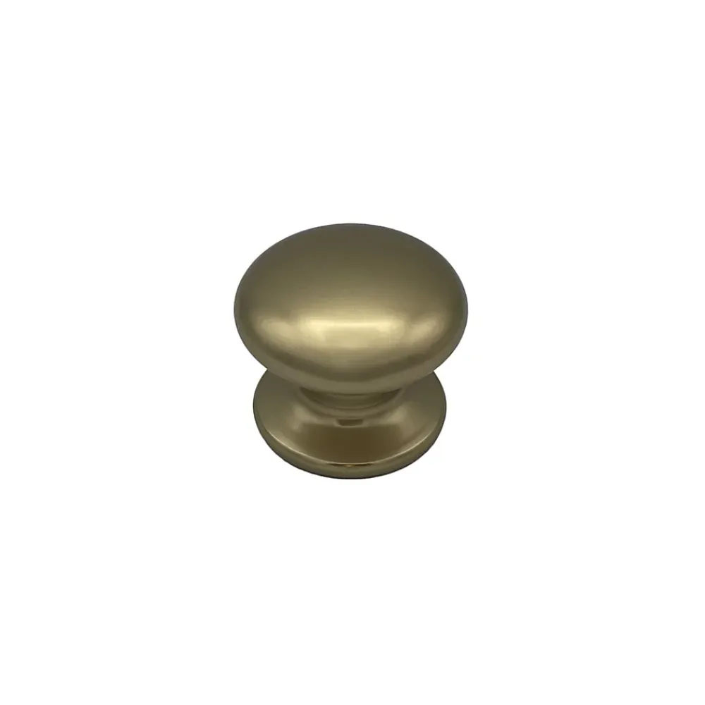 Hardwarexchange Poignée De Porte<Bouton tirant de porte fixe D70 mm en aluminium Bronze poli - breveté - lot de 6 boutons