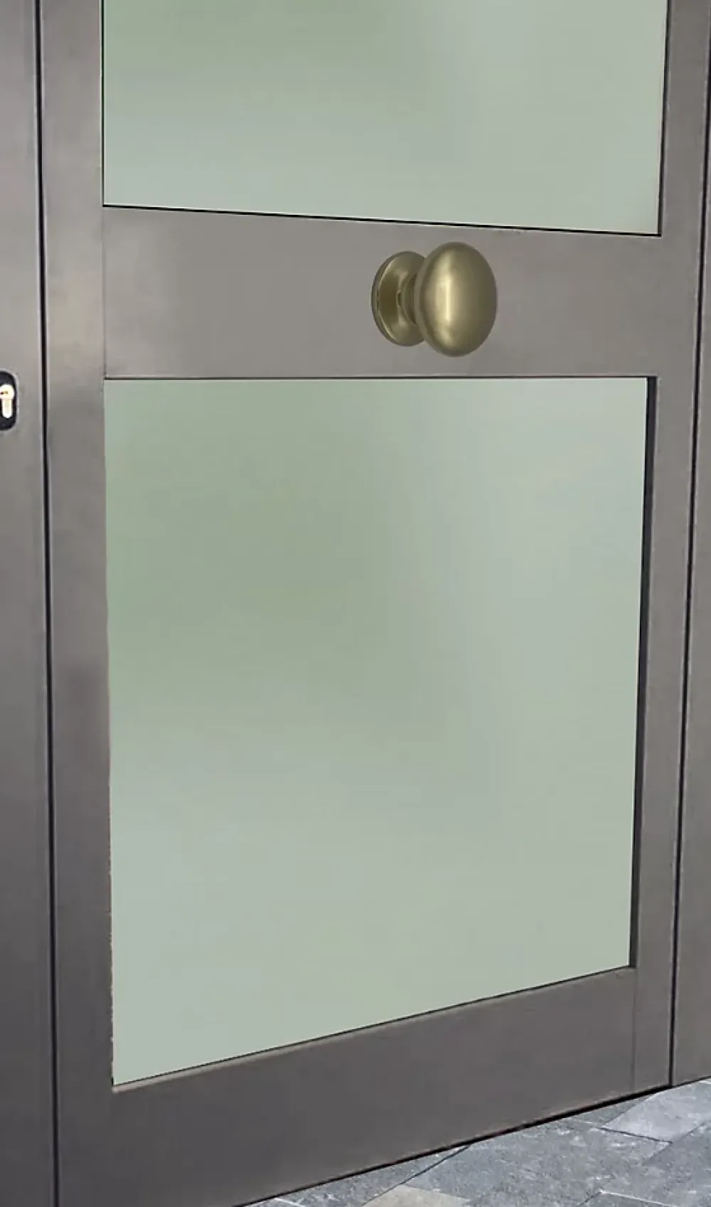 Hardwarexchange Poignée De Porte<Bouton tirant de porte fixe D70 mm en aluminium Bronze poli - breveté - lot de 6 boutons