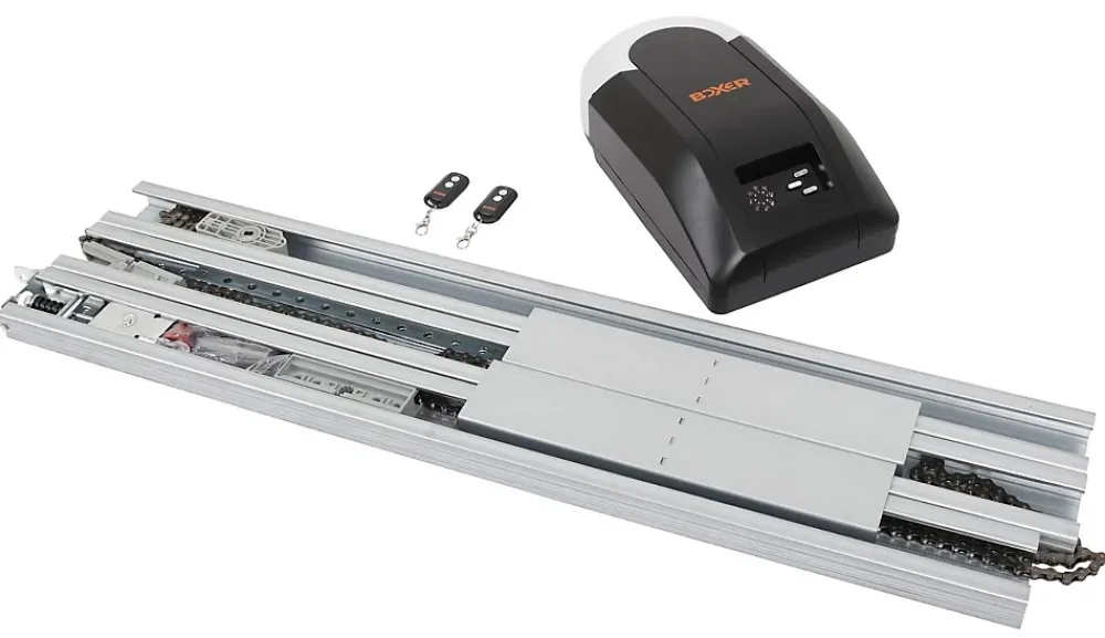 Boxer Ouvre-porte de garage 800N avec télécommande, éclairage LED et arrêt automatique, portée 35 m- Motorisation De Porte De Garage