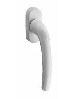 Thirard Béquille de crémone de fenêtre, carré 7mm, blanc (ral 9010) -- Poignée De Fenêtre