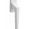 SP Béquille pour fenêtre, avec vis de pose, carré 7mm, aluminium, blanc -- Poignée De Fenêtre
