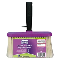 Metylan Brosse à encoller pour papier peint L.17 x l.230 x H.8 cm- Outils Du Tapissier