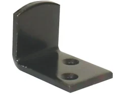 Afbat Butée de volets coudée Espagnolette plate acier noir- Volet Battant