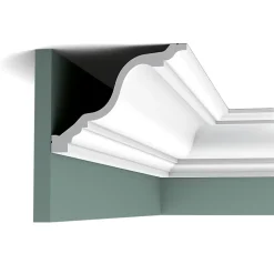 Orac Moulure Et Rosace De Plafond<C334 Corniche plafond Decor - 15x19,5x200cm (h x p x L) - moulure décorative polyuréthane